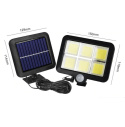 Lampa solarna czujnik ruchu osobny solar 120 LED